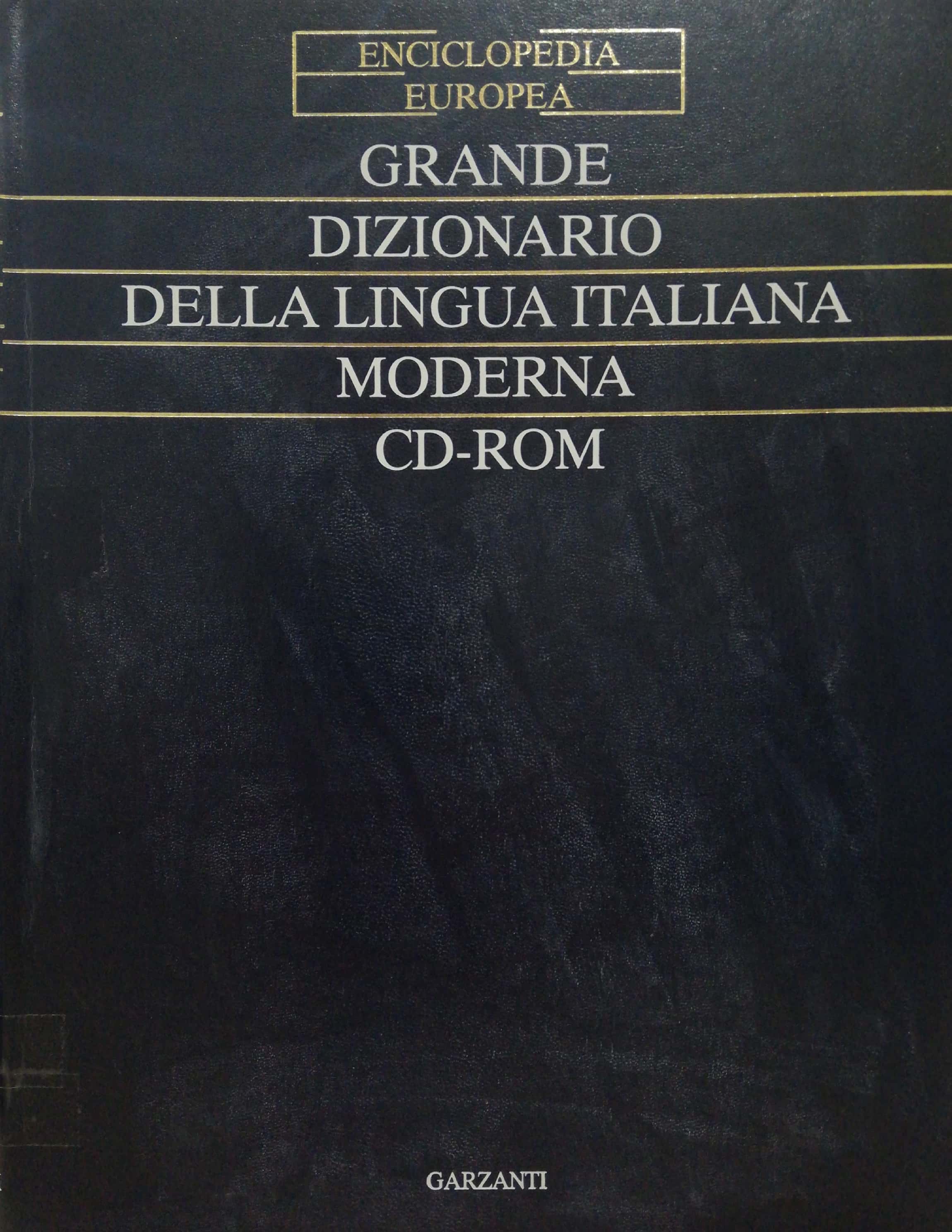GRANDE DIZIONARIO DELLA LINGUA ITALIANA MODERNA CD-ROM